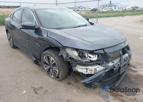 2016 Honda Civic Ex-L from USA, damaged, VIN 19XFC1F74GE009183